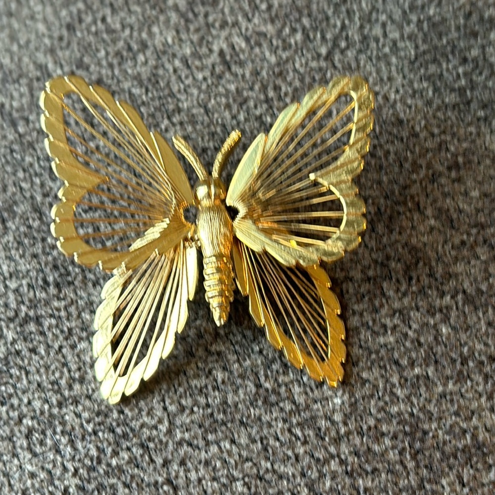 Monet  Butterfly Brooch